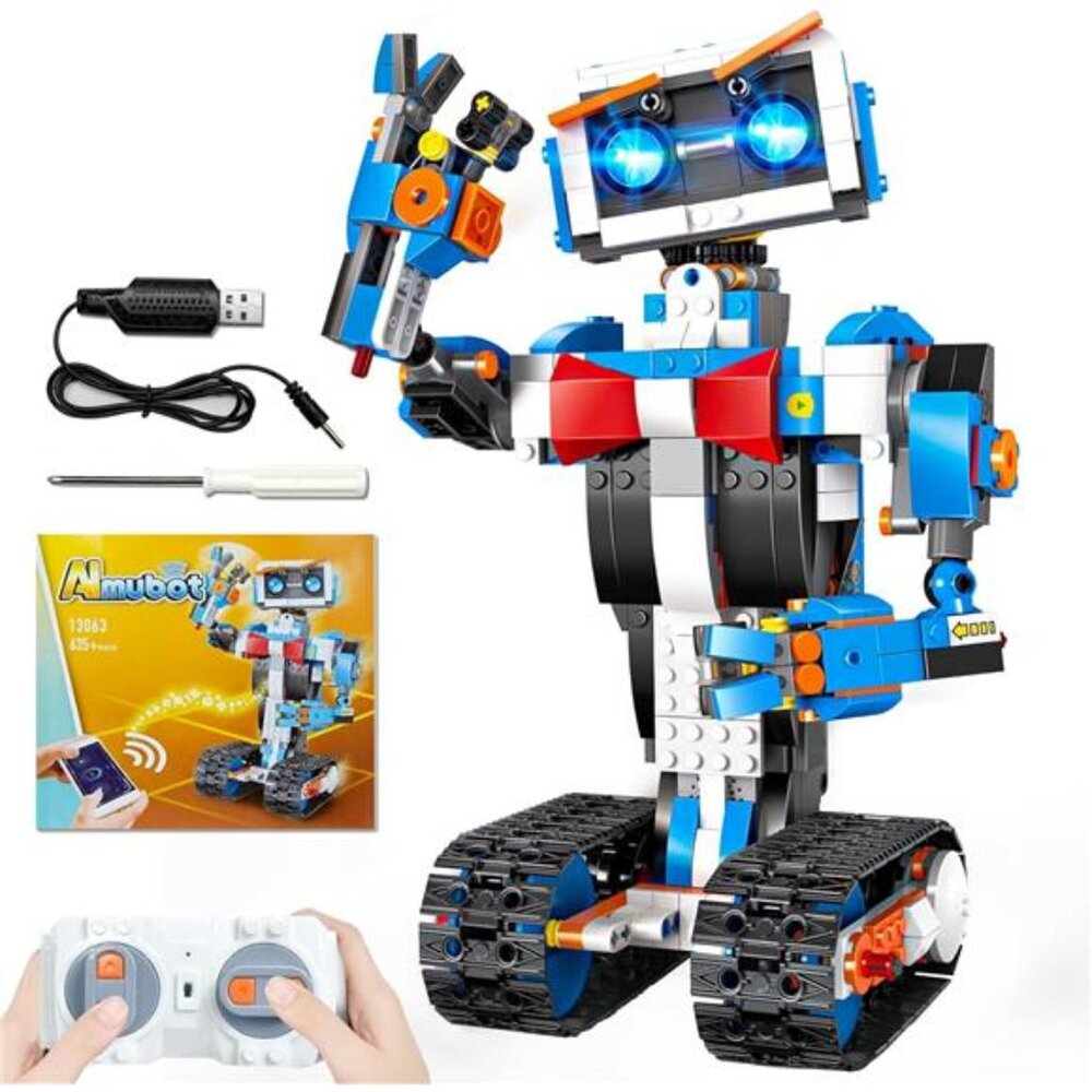 Robot Building Toys for Boys, STEM Projects for Kids Ages 8-12, Remote Control